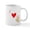 White, variant on CafePress - I Love Coffee In ASL Mug - 11 oz Ceramic Mug - Novelty Coffee Tea Cup