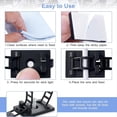 thumbnail image 2 of 100 Piezas de Bridas Adhesivas Ajustables para Cables, Correas de Nailon Autoadhesivas para Cables, Clips Adhesivos para Gestión de Cables, 2 of 6