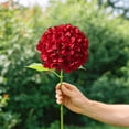thumbnail image 5 of YardChic 1Pc Hydrangea Artificial Flowers, Bulk Silk Fake Flower with Stems, UV Resistant Faux Hydrangeas Flowers for Table Vase Centerpieces Outside Party Wedding Home Indoor Outdoor Decor, 5 of 7