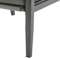 thumbnail image 4 of Hayes Modern Outdoor Patio Aluminum Rope Accent Lounge Chair with Cushions, Gray, 4 of 10