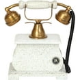 thumbnail image 3 of Decor Antique Vintage Telephone Tabletop (Non Working) White Antique 1 Count, 3 of 4