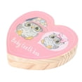 thumbnail image 1 of Caja Para Dientes De Bebé, Caja De Recuerdo De Dientes Primarios Significativos Con Agujeros Individuales En Forma De Corazón Para La Infancia, 1 of 7