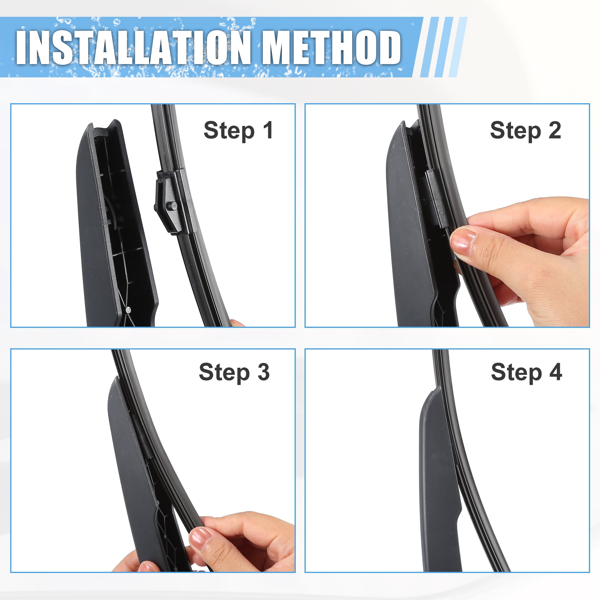Unique Bargains Rear Wiper Arm Set for BMW X1 F48 2015-2022 and X2 F39 2018-2023