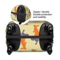 thumbnail image 4 of Xecao Colorful Rabbit print Elastic Luggage Cover, with double-sided print , is perfect for travel, business, and daily use, 4 of 9