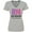 AC-Heather Grey, variant on RN Case Manager Nurse Women's V-Neck T-Shirt