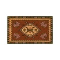 thumbnail image 2 of Beautynvta Doormat, Crystal Velvet Floor Mat, Vintage Entrance Rug, Non-Slip Floral Welcome Mat for Front Door Patio Farmhouse Decor, Spring Summer Decorations, 15.7x23.6 Inch, 2 of 7