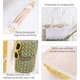 thumbnail image 2 of Hanging Storage Bag With Pockets, Convenient Multi-layer Wall Hanging, Waterproof Cotton Linen Finishing Bag, Wall Hanging Storage Bag (green), 2 of 5