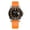 Orange-Black-Rubber, variant on Men's Dive Watch - 200M Water Resistant, Japanese Quartz Movement, Ceramic Bezel & Super Luminous Quartz Watches for Men