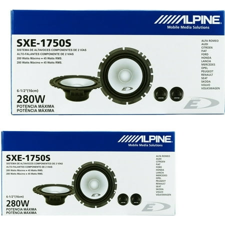 4 ALPINE SXE-1750S 6.5