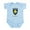 Sky Blue, variant on CafePress - Kosovo Coat Of Arms Infant Bodysuit - Baby Light Bodysuit, Size Newborn - 24 Months