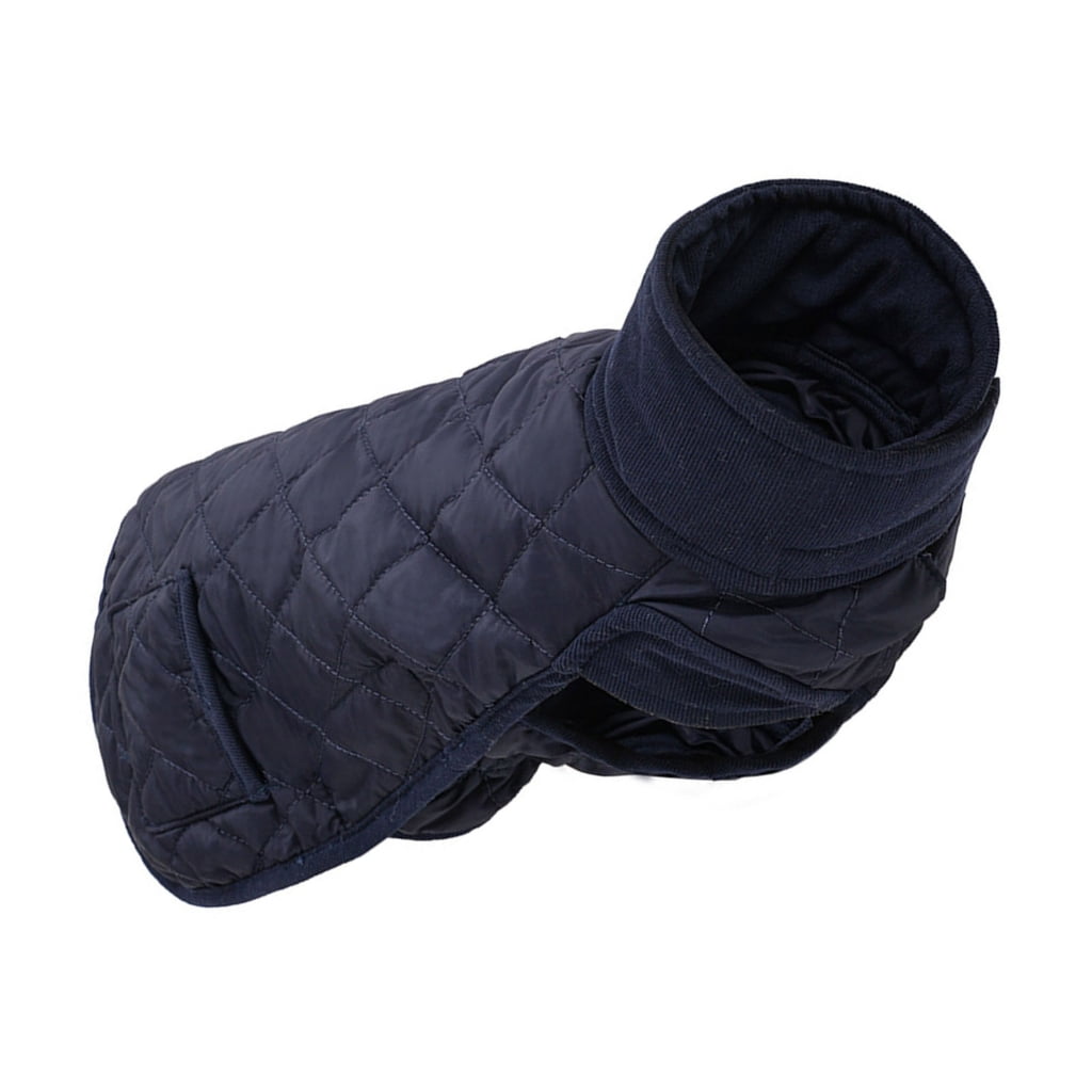 Thick Dog Jackets For Freezing Temperatures Sturdy Polyester Construction Comfortable Windproof Design Easy Zippers Clos