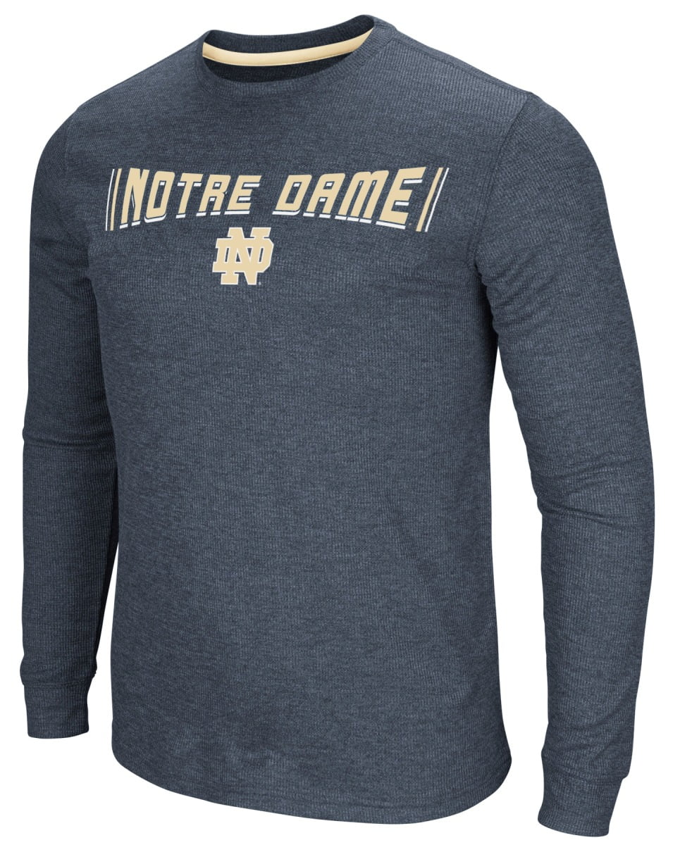 Notre Dame Fighting Irish NCAA "Cake Time" Men's Long Sleeve T-Shirt by Colosseum