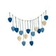 thumbnail image 5 of Tapiz de macramé,Tapiz de macramé para colgar en la pared,bohemio,hecho a mano,Decoración de pared bohemia tejida con flecos colgantes para apartamento,Inicio Sala de estar Decoraciones Azul, 5 of 8