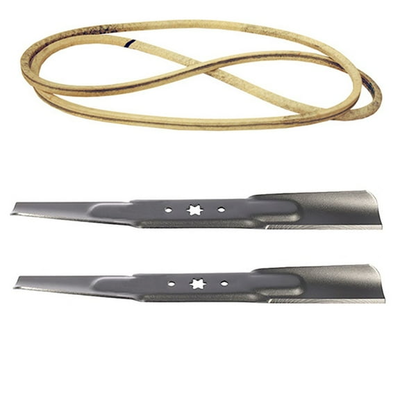 Mower Deck Belt and Blade Set Fits Murray Replaces 490-110-C108