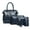 blue, variant on Women's fashion handbag purse tote bag shoulder bag handle shoulder bag set 4 pieces