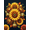 Yellow, Pattern 10, variant on ODIKA 5' x 7' Machine Washable Non-Slip Area Rug, farmhouse floral High Traffic Rug, Yellow, 1305393