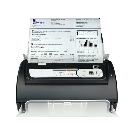 Plustek PS186 Desktop Document Scanner, Duplex with 50 page Auto Document Feeder (ADF). For Windows 7 / 8 / 10