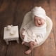thumbnail image 3 of 1 Set Newborn Bathrobe Infant Bathrobe Prop Baby Bath Towel Cucumber Prop, 3 of 4