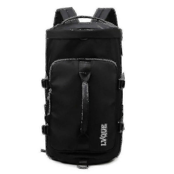 Gym Duffle Bag Backpack Waterproof Sports Duffel Bags High Capacity Travel Weekender Bag Approved Carry On Hand Luggage With Shoes Compartment