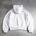 thumbnail image 5 of hoksml Men's Raglan'seam Cropped Pullover Hoodie for Fall Winter Daily Casual Work Outdoor Comfort, 5 of 8