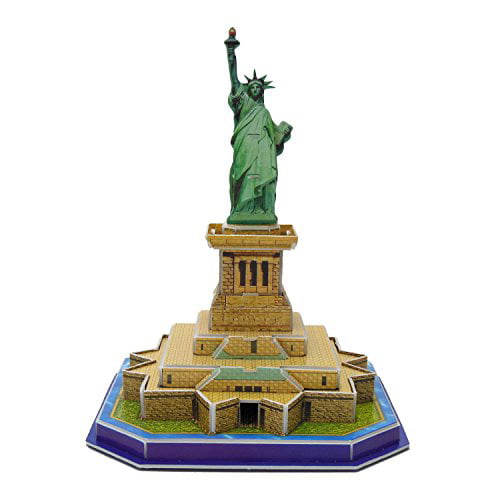 Daron Statue Of Liberty 3D 39 Piece Foam Puzzle Landmark Model Kit 