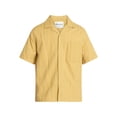 thumbnail image 5 of No Boundaries Poolside Dobby Shirt with Short Sleeves, Men's XS-4XLT, 5 of 6