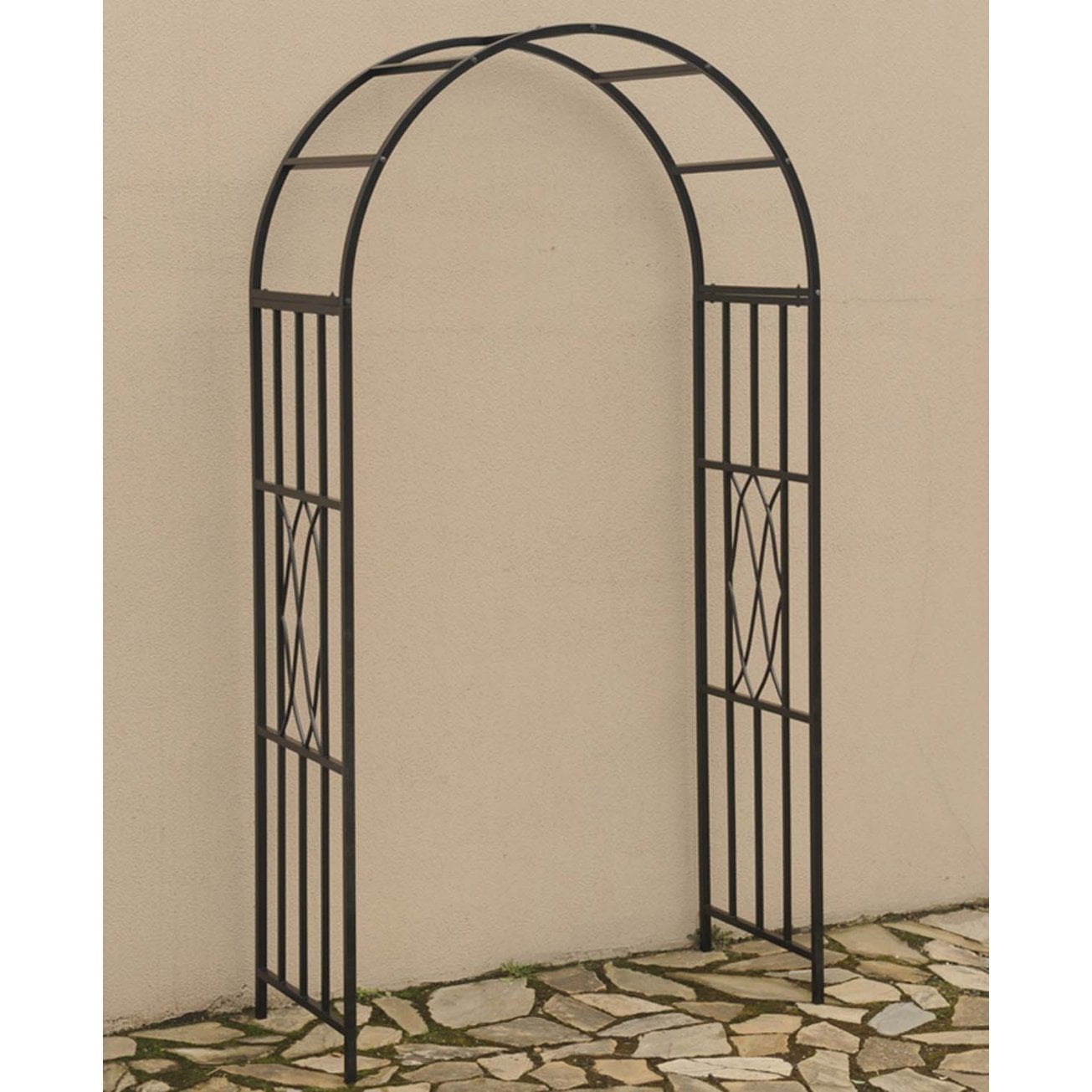 Living Accents L-AB215PST-A Garden Arbor, 48.03" x 21.65" x 90.94" by Ace Trading - Sunjoy