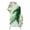 Green, White, Sage, variant on Football Arch Backdrop Cover 4FT, Green Player Silhouette Soccer Sports Rustic Spandex Fitted Stretchy Arch Stand Covers, Round Top Chiara Backdrop Cover for Wedding Party Birthday Baby Shower
