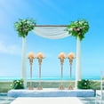thumbnail image 4 of 10Pcs 30.5inch Height Gold Trumpet Vase Wedding Centerpiece Flower Stand Vintage Metal Flowers Decor for Living Rooms, Cafes, Hotels, 4 of 22