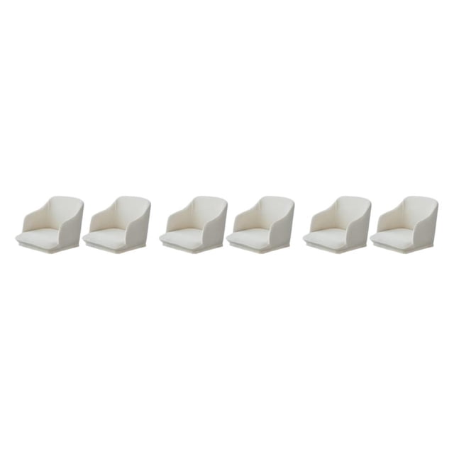 Wweixi 2x Revitalize Armchair High Elasticity Easy Care And Quick Installation Chair off-white 3Set