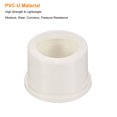 thumbnail image 4 of Uxcell 25x32mm PVC Reducer Bushing Pipe Fitting Coupling Tube Adapter White 15 Pack, 4 of 5