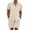 Beige, variant on COOFANDY Men's Summer Beach Outfits 2 Piece Short Sleeve Shirts and Shorts Vacation Texture Linen Sets for Men