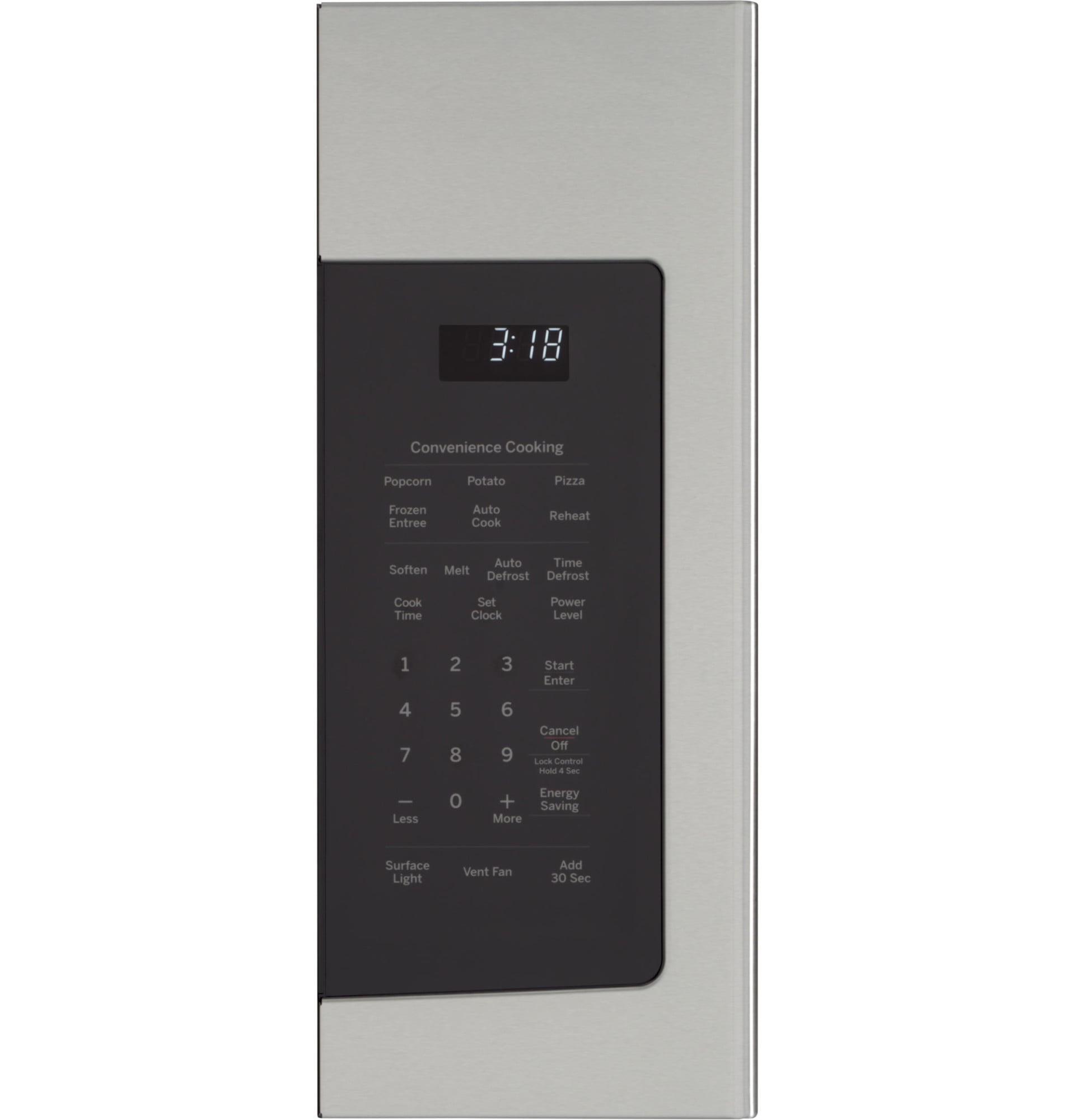 Ge Jnm3184p 30" Wide 1.8 Cu. Ft. 1600, 900 Watt Built-In Microwave - Stainless Steel
