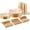 Gold Glitter, variant on 150 PCS Black and Gold Disposable Dinnerware Set, Plastic Plates for Party, Including 25 Dinner Salad Plates, Cups, Forks Knives Spoons for New Year Party Supplies