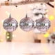 thumbnail image 5 of Bolas navideñas de plástico de 8cm en caja | Decoración para árbol, hogar y fiesta | Variedad de estilos, acabados metálicos y brillo, 5 of 6