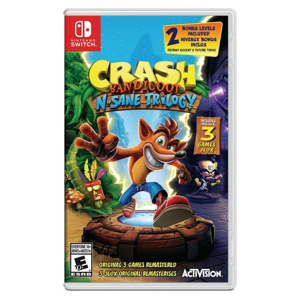 Crash Bandicoot N-Sane Trilogy pour Switch de Nintendo