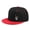 Black+Red, variant on Snapback Hats for Men Baseball Cap Adjustable Flat Bill Trucker Dad Gift Skull Hat