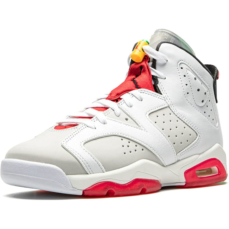 Jordan Kids Shoes Nike 6 Retro Hare GS 384665-062 4.5 Big