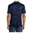 thumbnail image 2 of Mens Moisture Wicking CamoHex Polyester T-Shirt True Navy M, 2 of 8