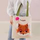 thumbnail image 5 of Zootopia Judy Hopps Bunny Reusable Tote Bag Detachable Shoulder Cute, 5 of 5