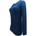 thumbnail image 4 of Women's Under Scrub Tee Crew Neck Long Sleeve T-Shirt, 4 of 7
