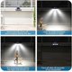 thumbnail image 4 of 3-head Led Solar Pir Motion Sensor Garden Wall Light Security Flood Lamp, 4 of 5