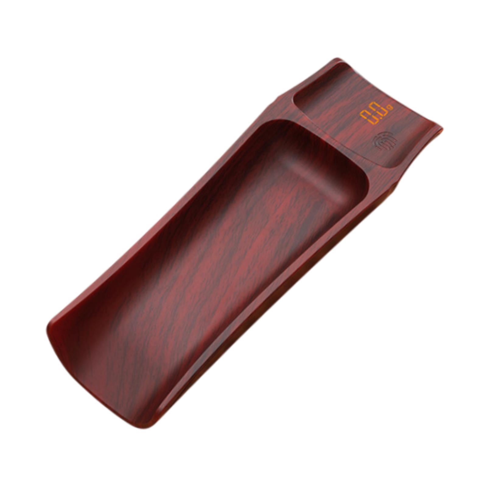 Fiocias Digital Scale Grams Coffee Weighing Scale Loose Leaf Spoon Measuring Scale Scale Red