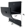 thumbnail image 2 of Heavy-Duty Ladder Hanger-Wall Mount Hooks for Storage-Wheelbarrow Hangers Garage Wall-1 Pack, 2 of 7