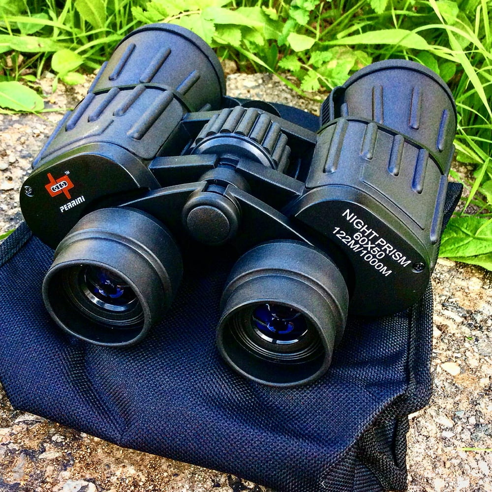 Perrini Black High Definition 60x50 Binocular With Carrying Case