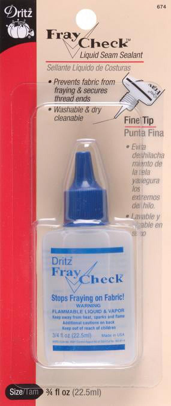 Dritz Fray Check and Dritz Liquid Stitch, New in Packages, Sewing
