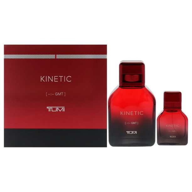 Kinetic de Tumi para hombres - Set de regalo de 2 piezas 6.8oz EDP Spray, 1oz EDP Spray