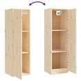thumbnail image 5 of vidaXL Wall Cabinets 2 pcs 30x30x100 cm Solid Pinewood, 5 of 5