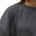 thumbnail image 3 of Women's Gameday Couture Charcoal Oklahoma Sooners Premium Fleece Pullover Sweatshirt, 3 of 4