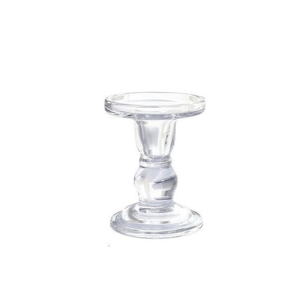 Candelabro de vidrio, decoración for cenas a la luz de las velas, candelabro de aromaterapia